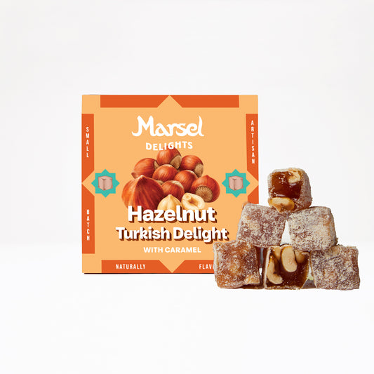 Hazelnut with Caramel Lokum