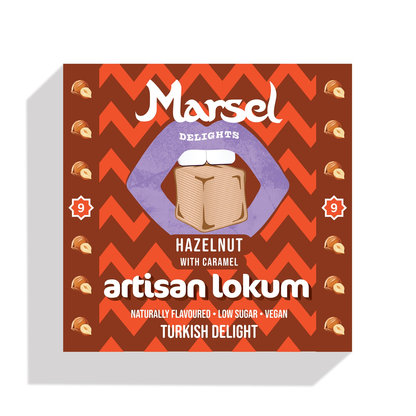 HAZELNUT with CARAMEL Lokum