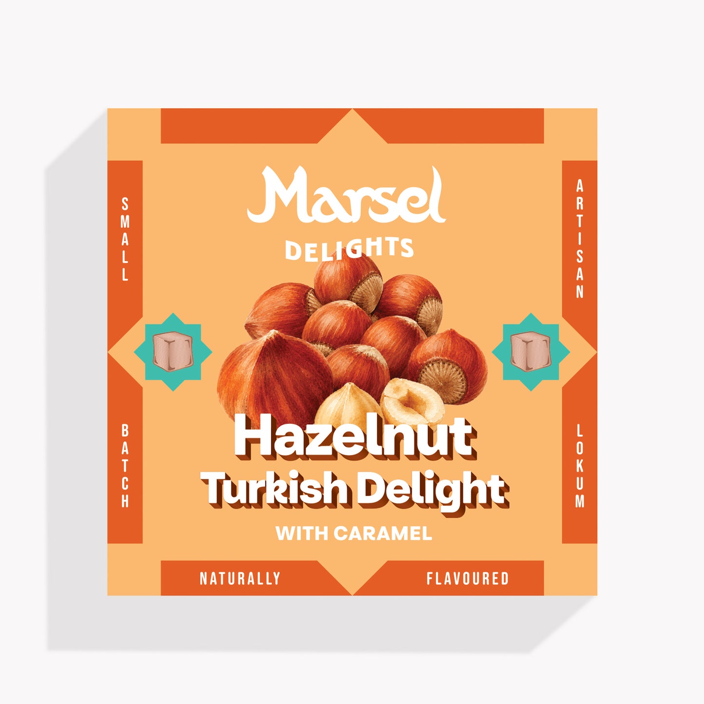 Hazelnut with Caramel Lokum