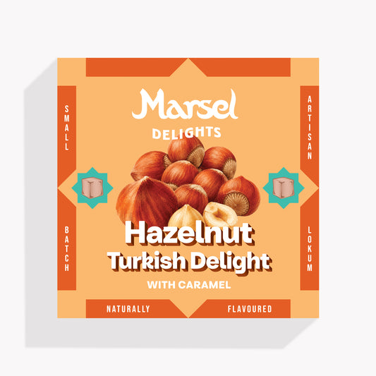 Hazelnut with Caramel Lokum