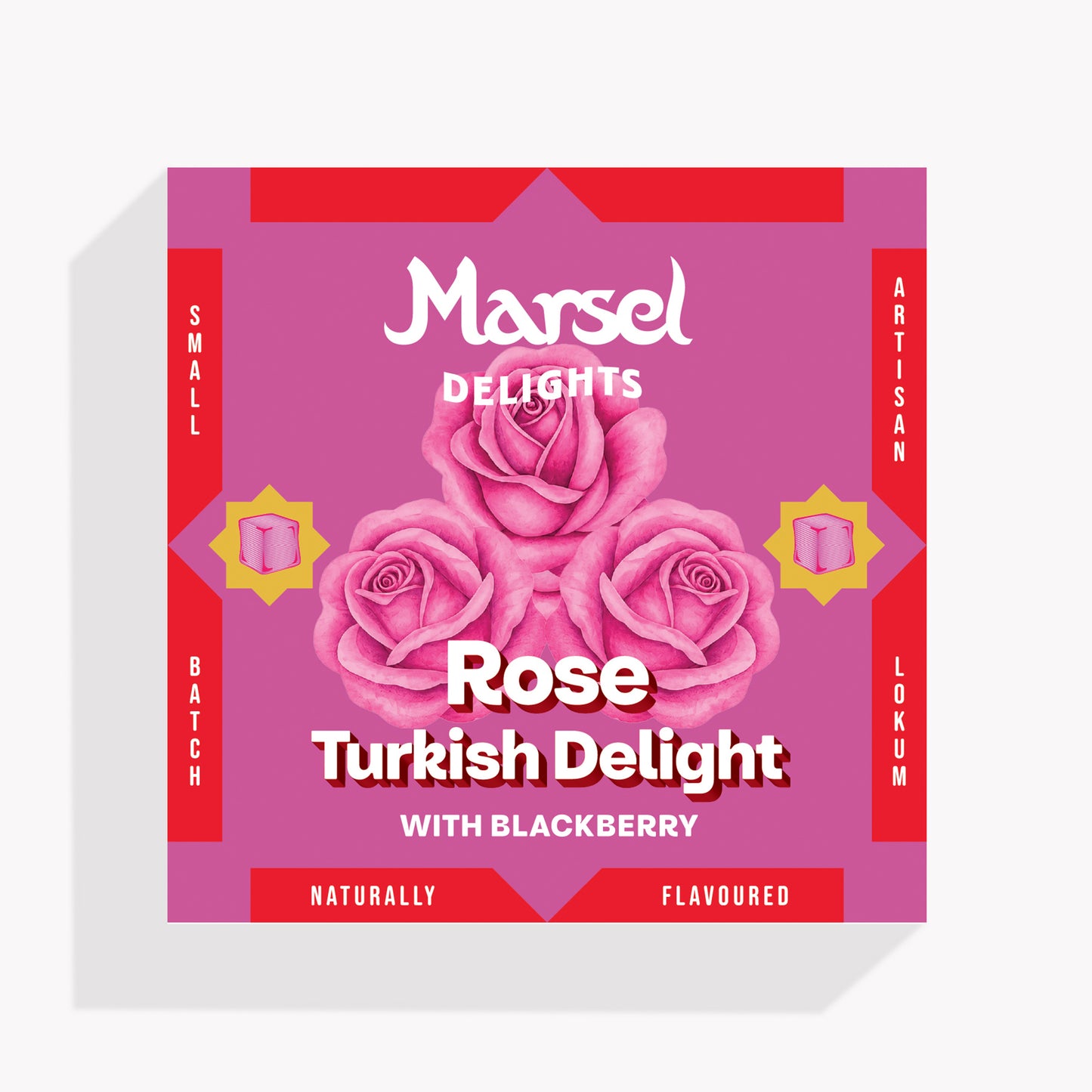 Rose with Blackberries Lokum