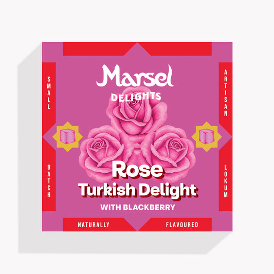 Rose with Blackberries Lokum