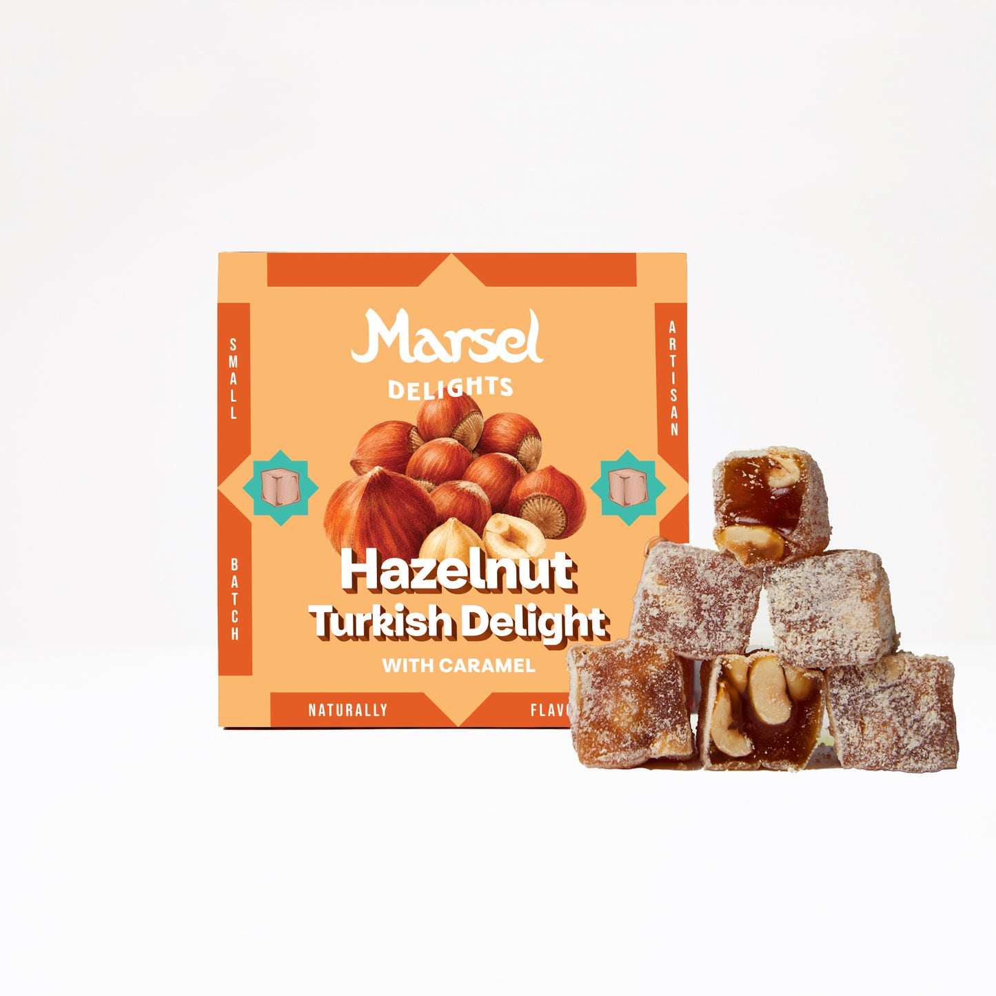 Hazelnut with Caramel Lokum