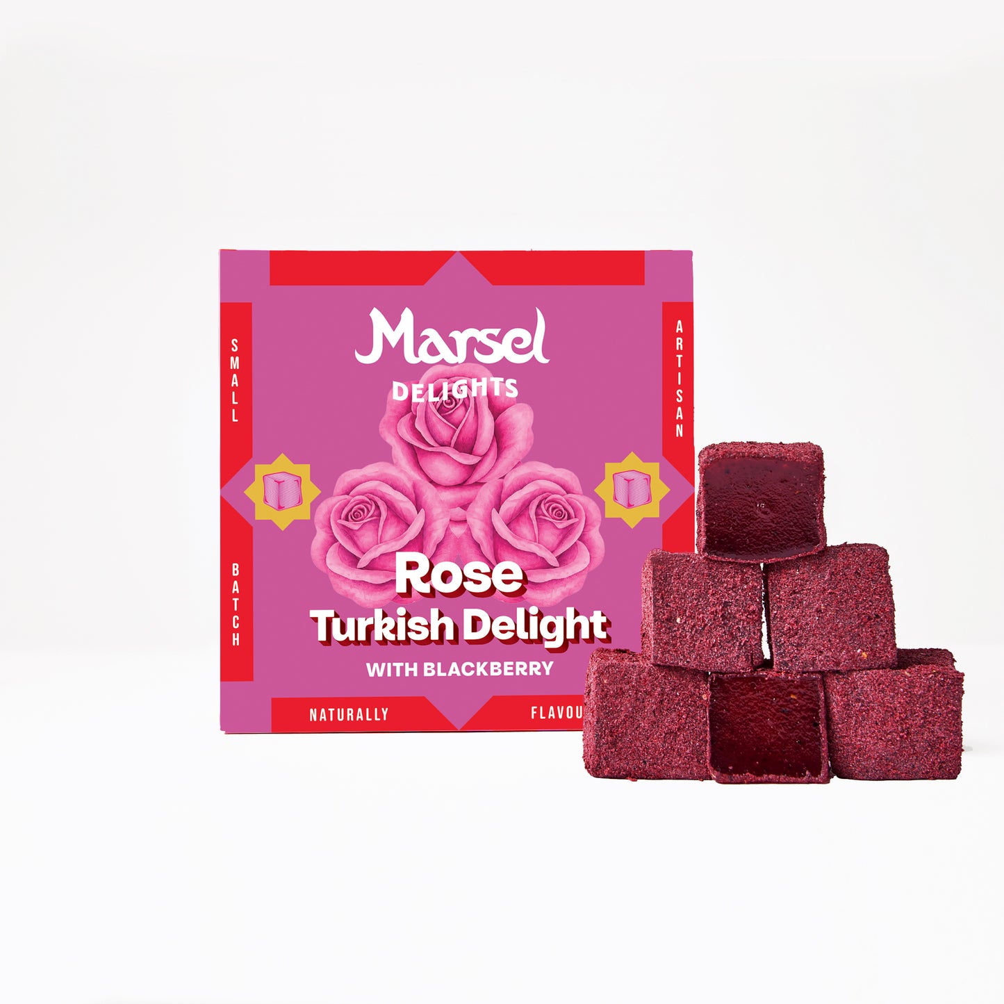 Rose with Blackberries Lokum