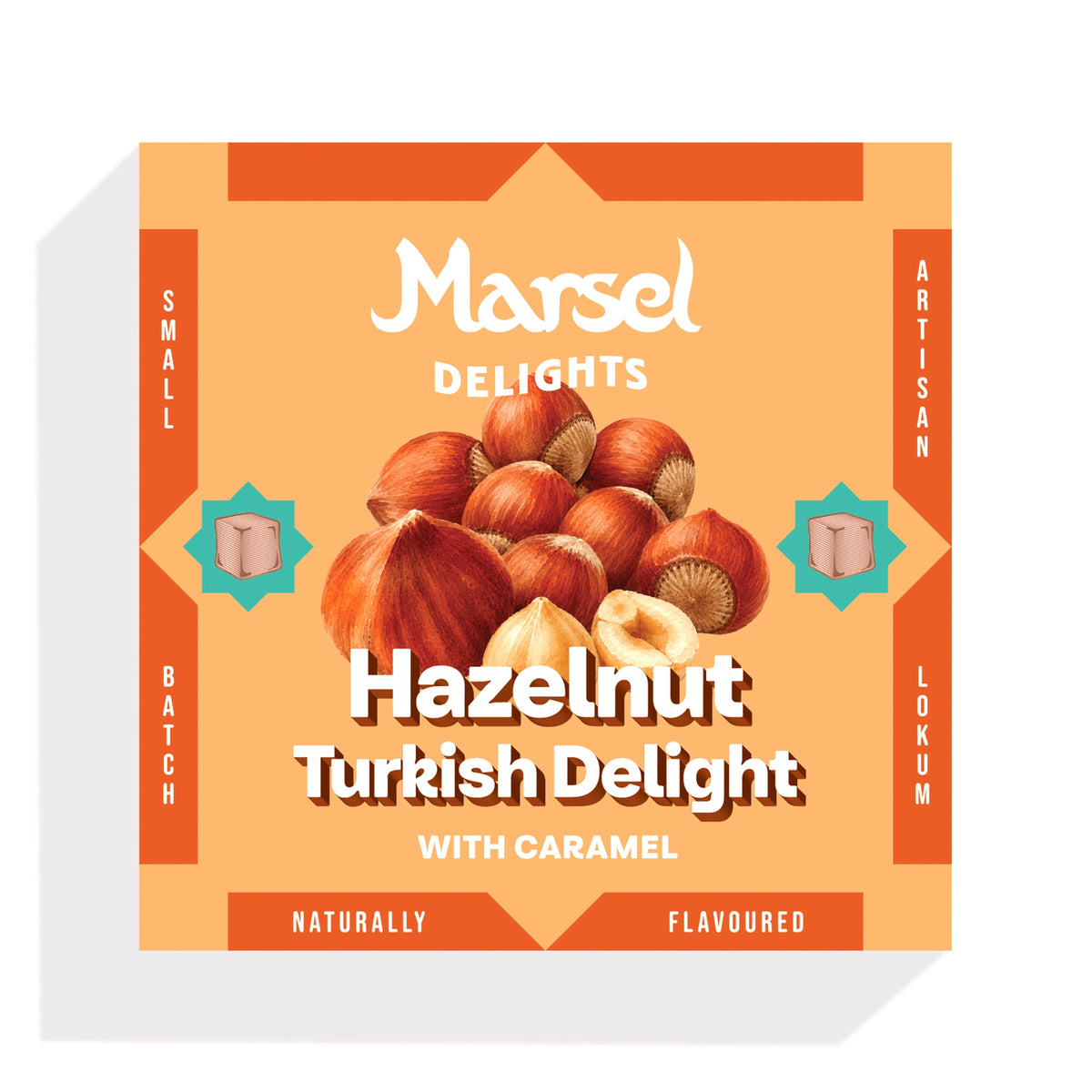 Hazelnut Turkish Delight