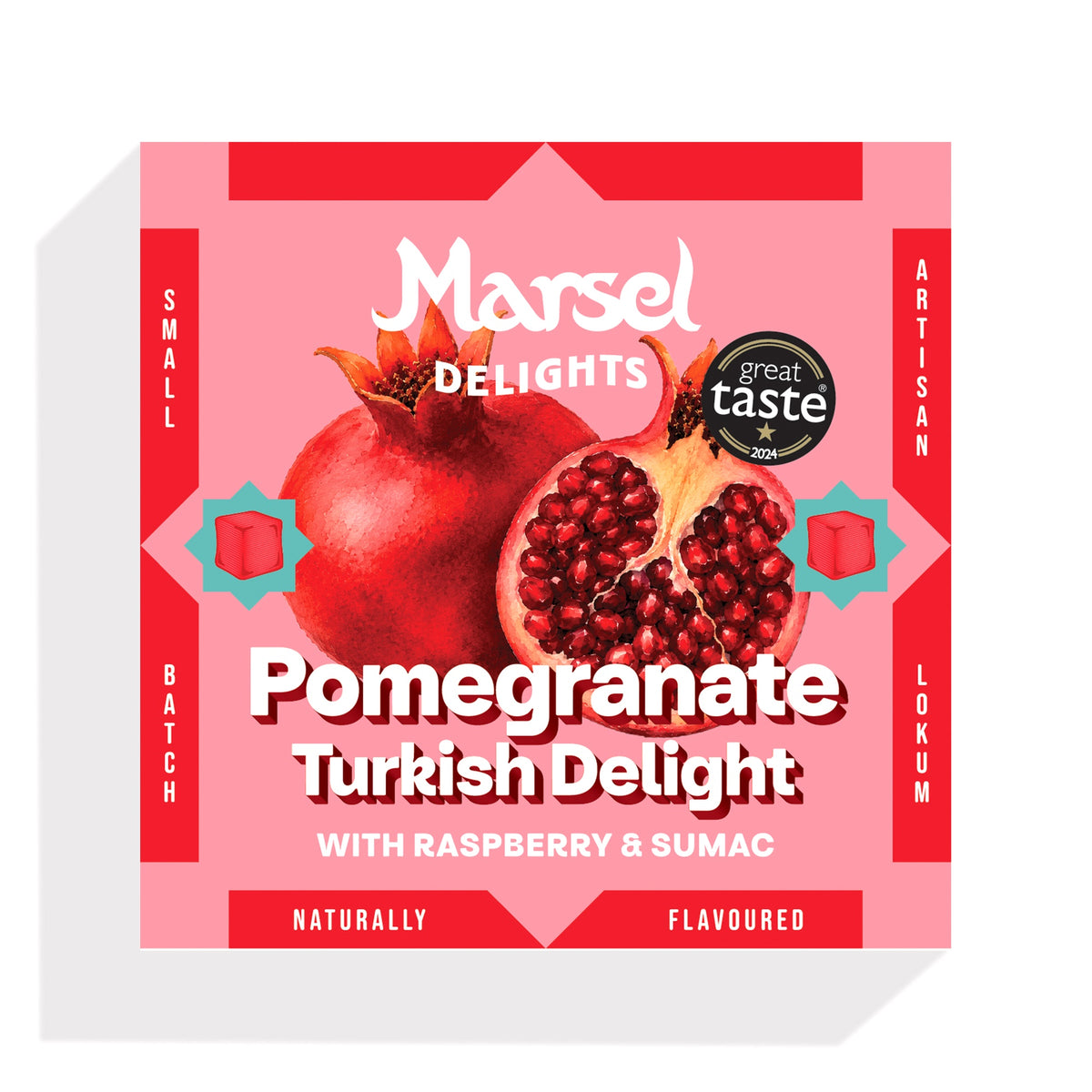 Pomegranate Turkish Delight