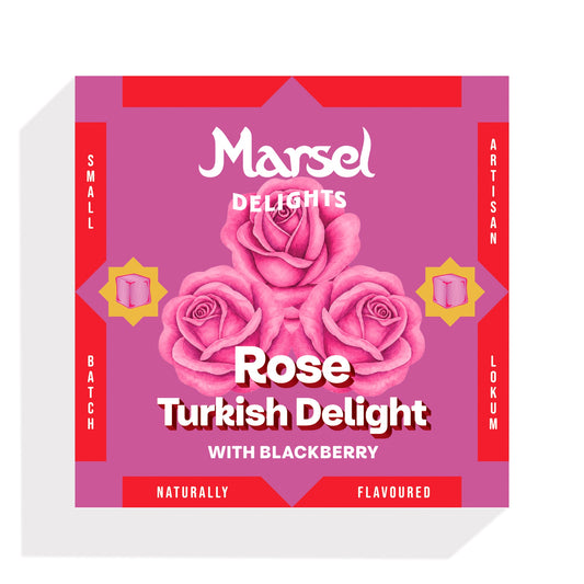Rose with Blackberries Lokum