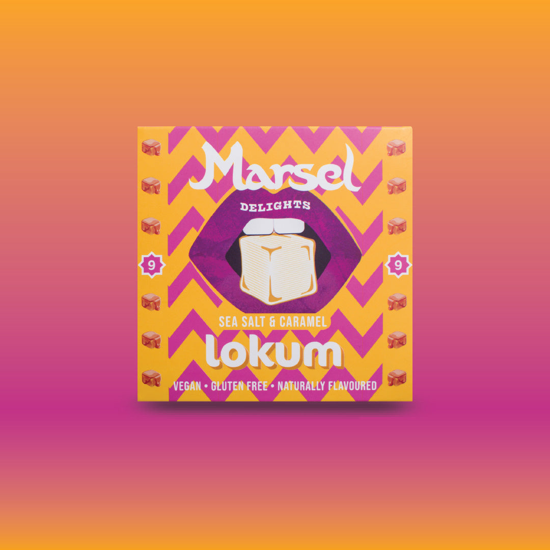 Marsel Delights - Sea Salt Caramel - Lokum - Turkish Delight
